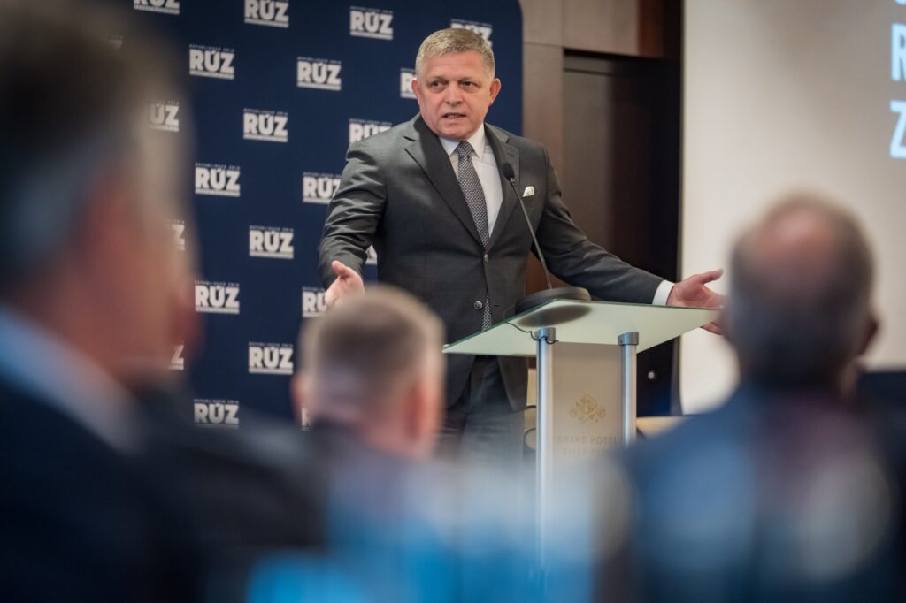 Predseda vlády Robert Fico vystúpil na Sneme RÚZ
