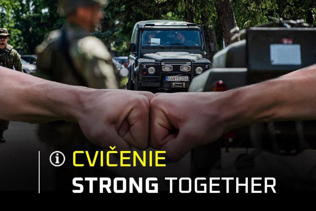 Cvičenie STRONG TOGETHER 2025 preverí plány na obranu Slovenskej republiky