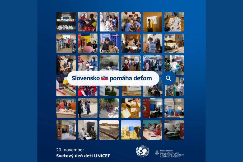 Svetový deň detí UNICEF. Slovensko pomáha najzraniteľnejším deťom vo svete