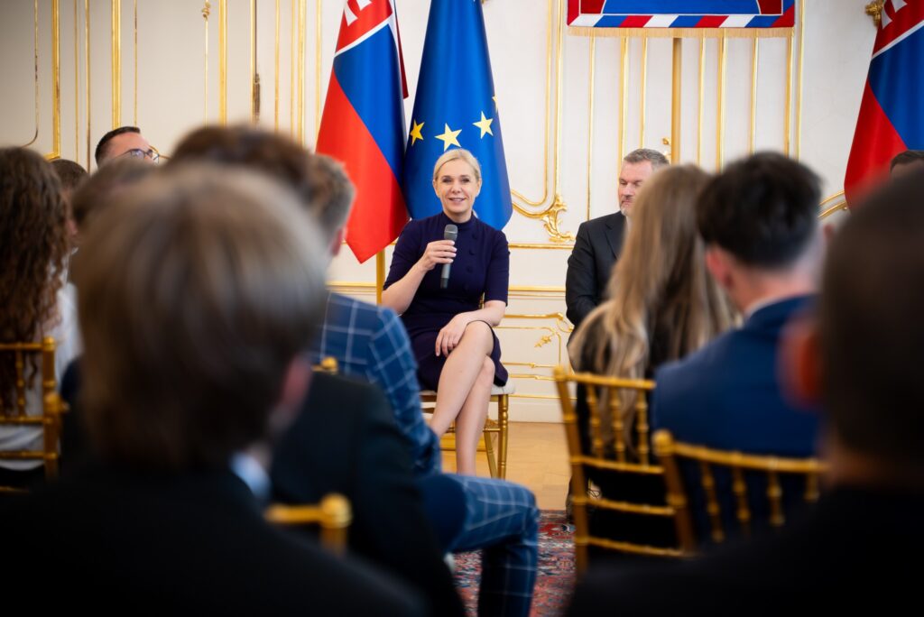 Saková: Mladí ľudia majú čo povedať k budúcnosti Slovenska, treba ich viac počúvať