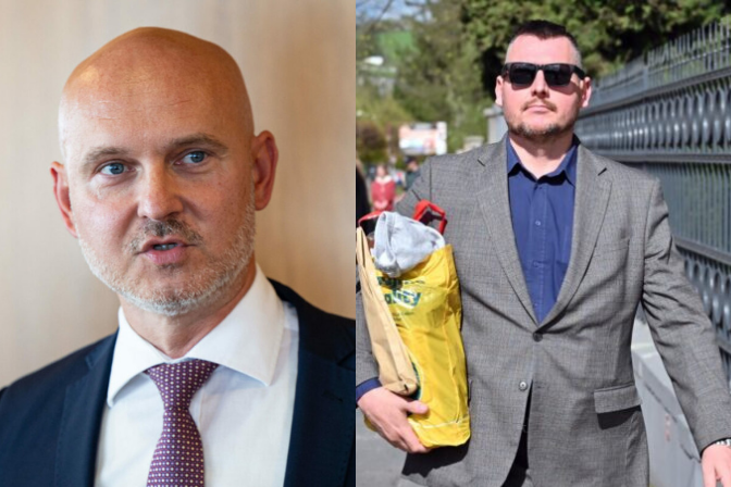 Najskôr „svinstvo najhrubšieho zrna“, potom oprava: SME priznalo, že si Bombica na oslavách SNP pomýlilo. Gröhling status vymazal