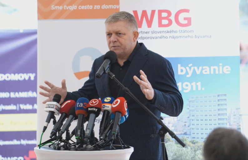V Bratislave sa začína výstavba ďalších nájomných bytov. Štát eviduje už 14-tisíc záujemcov Premiér SR Robert Fico