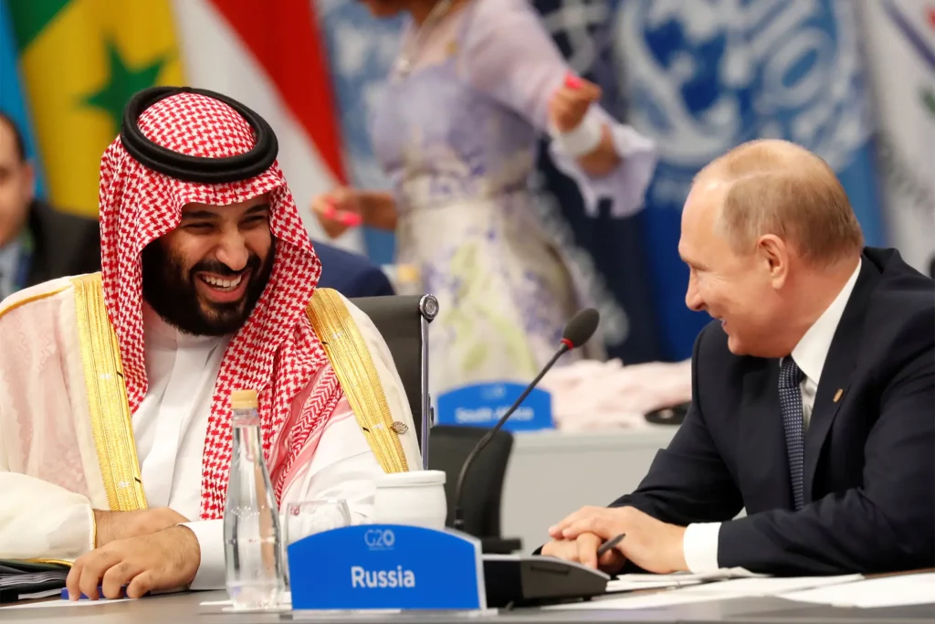 Izolácia Ruska nefunguje. Putin telefonoval so saudskoarabským  korunným princom o posilnení vzťahov