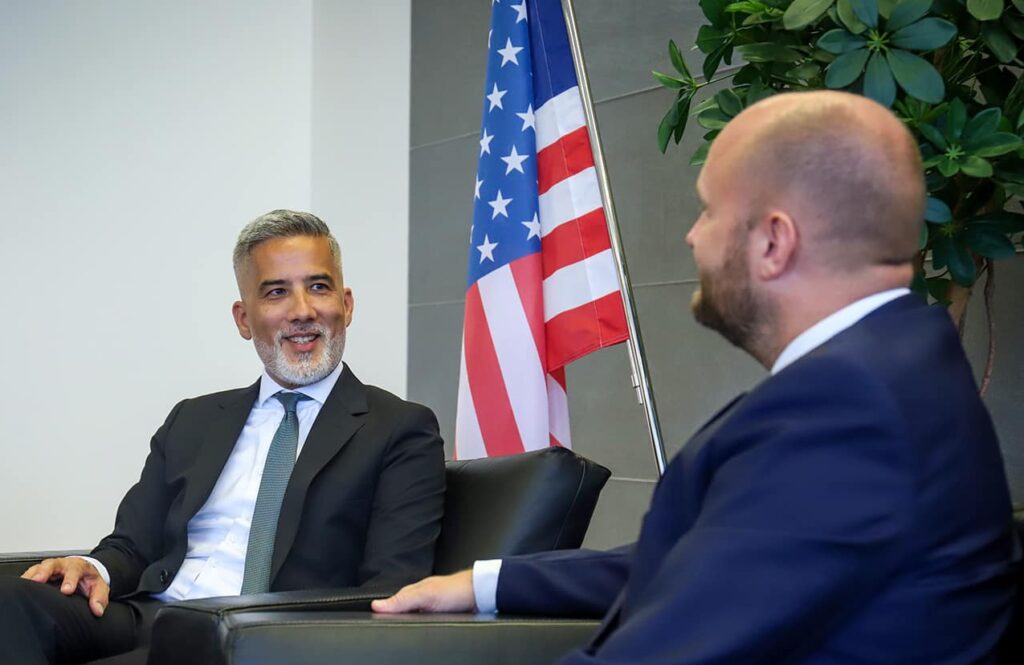 Minister Naď rokoval s predstaviteľom americkej ambasády o spolupráci vo viacerých oblastiach