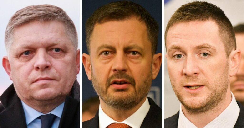 Heger vyčíta Ficovi podávanie rúk s Uhríkom, ktorý zneuctil pamiatku SNP čiernou zástavou