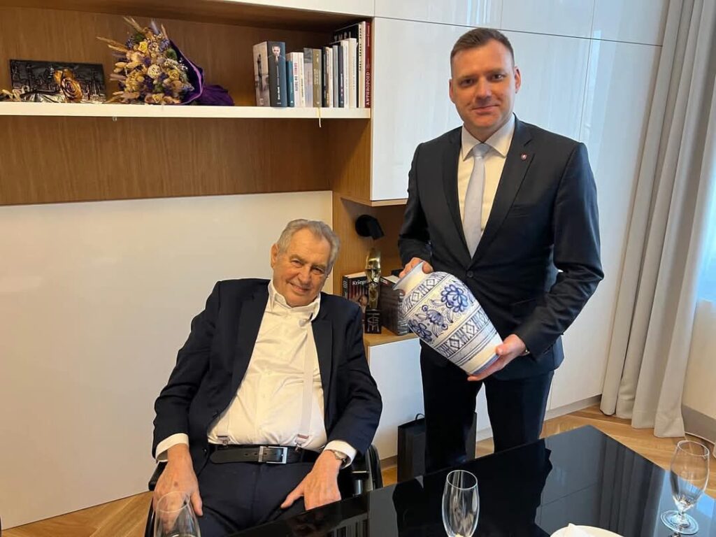 Tomáš Taraba na návšteve v Českej republike