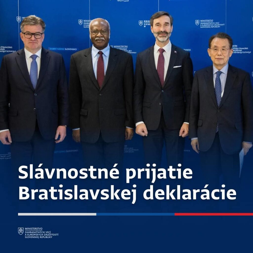 Na pôde slovenskej diplomacie bola podpísaná Bratislavská deklarácia