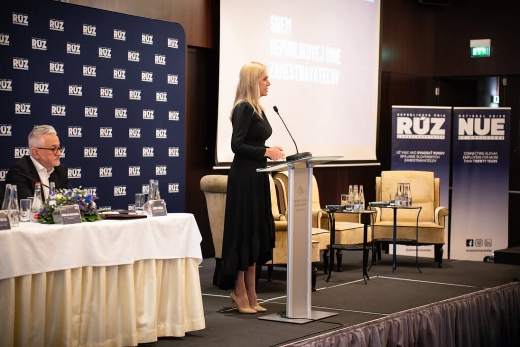 Ministerka Saková: Spoluprácou s podnikateľmi hľadáme riešenia pre Slovensko