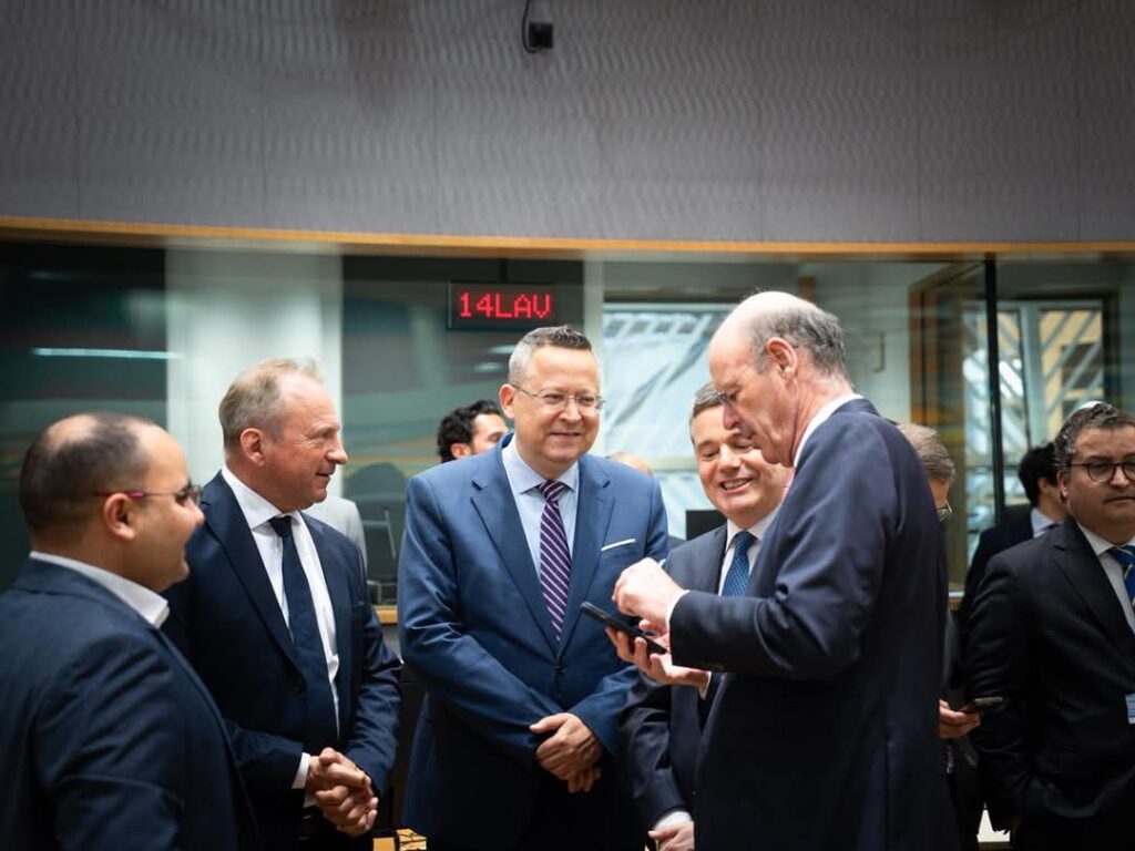 Minister Kamenický v Bruseli na rokovaniach Euroskupiny a Rady ECOFIN